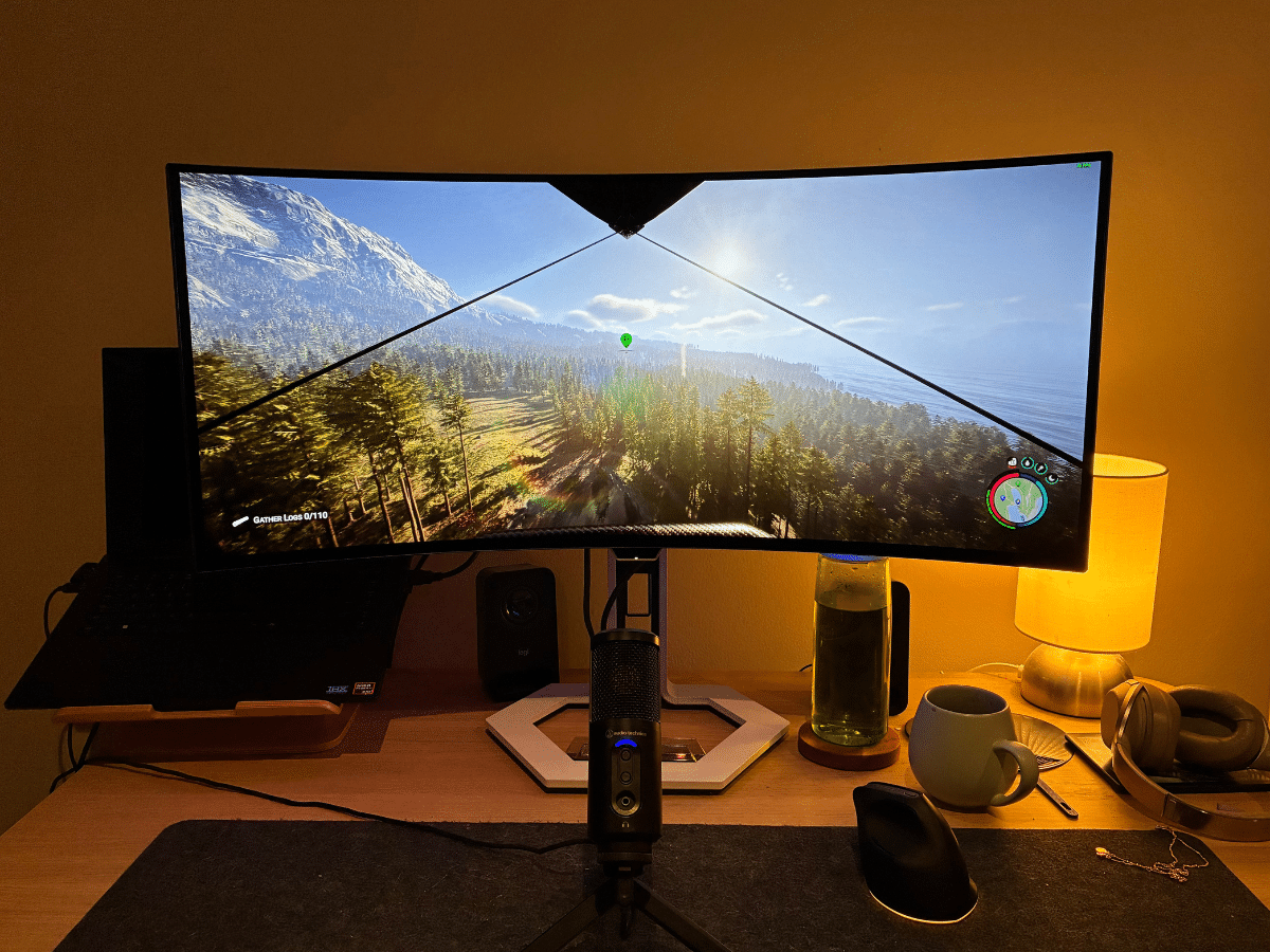 Lenovo's Legion Pro 34WD-10 Monitor | Image: Dean Blake/Man of Many