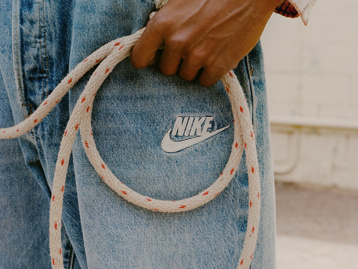 Levi’s® x nike baggy jean on body