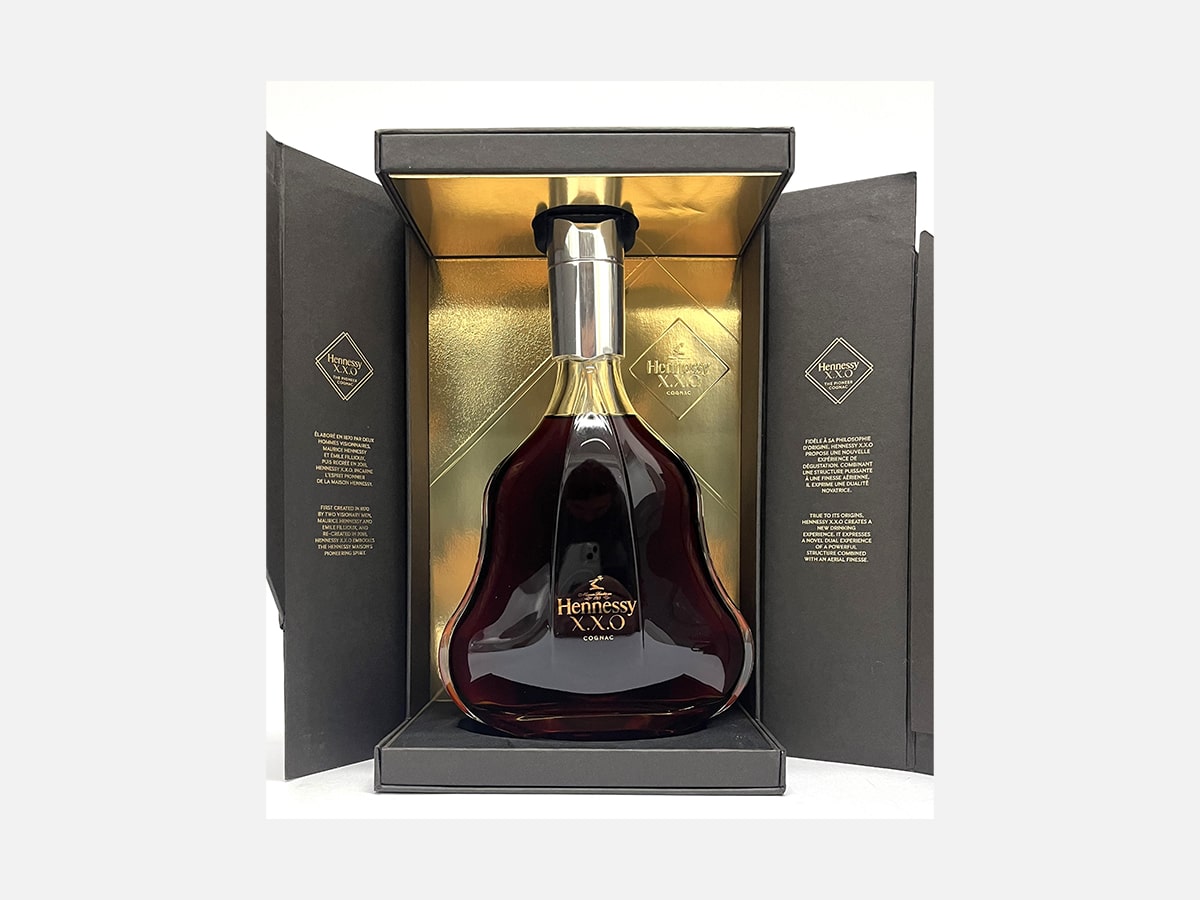 Lot 5045 a bottle of hennessy x x o cognac 1l