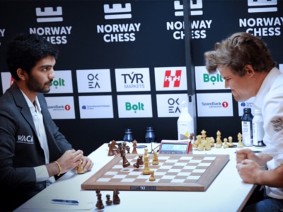 Chess GOAT Magnus Carlsen Perform All-Time Dummy Spit at Norway Tournament