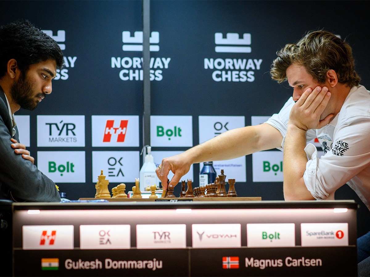Magnus carlsen vs gurkesh