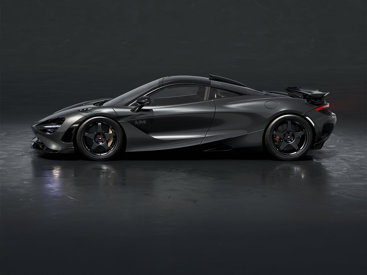 Mclaren 750s le mans edition side