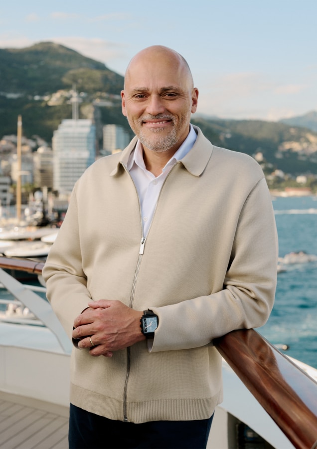 TAG Heuer CEO Antoine Pin at the 2025 Formula 1 Monaco Grand Prix | Image: TAG Heuer