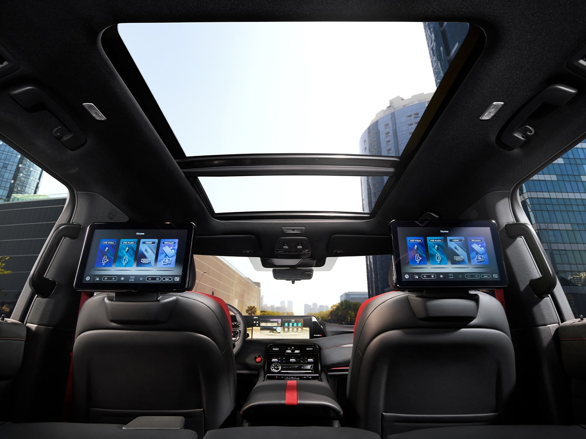 Nissan patrol nismo rear screens