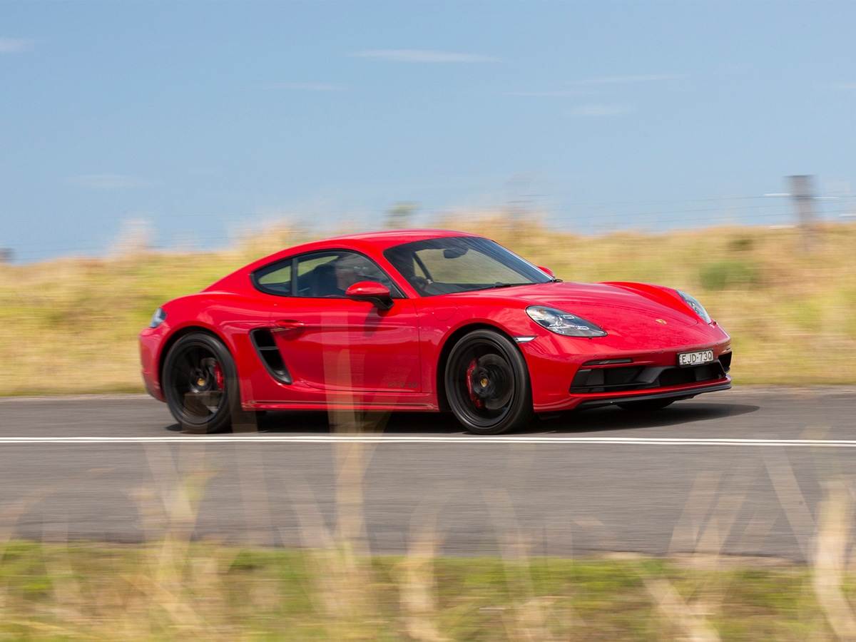 Porsche 718 cayman gts 4 0 on raod