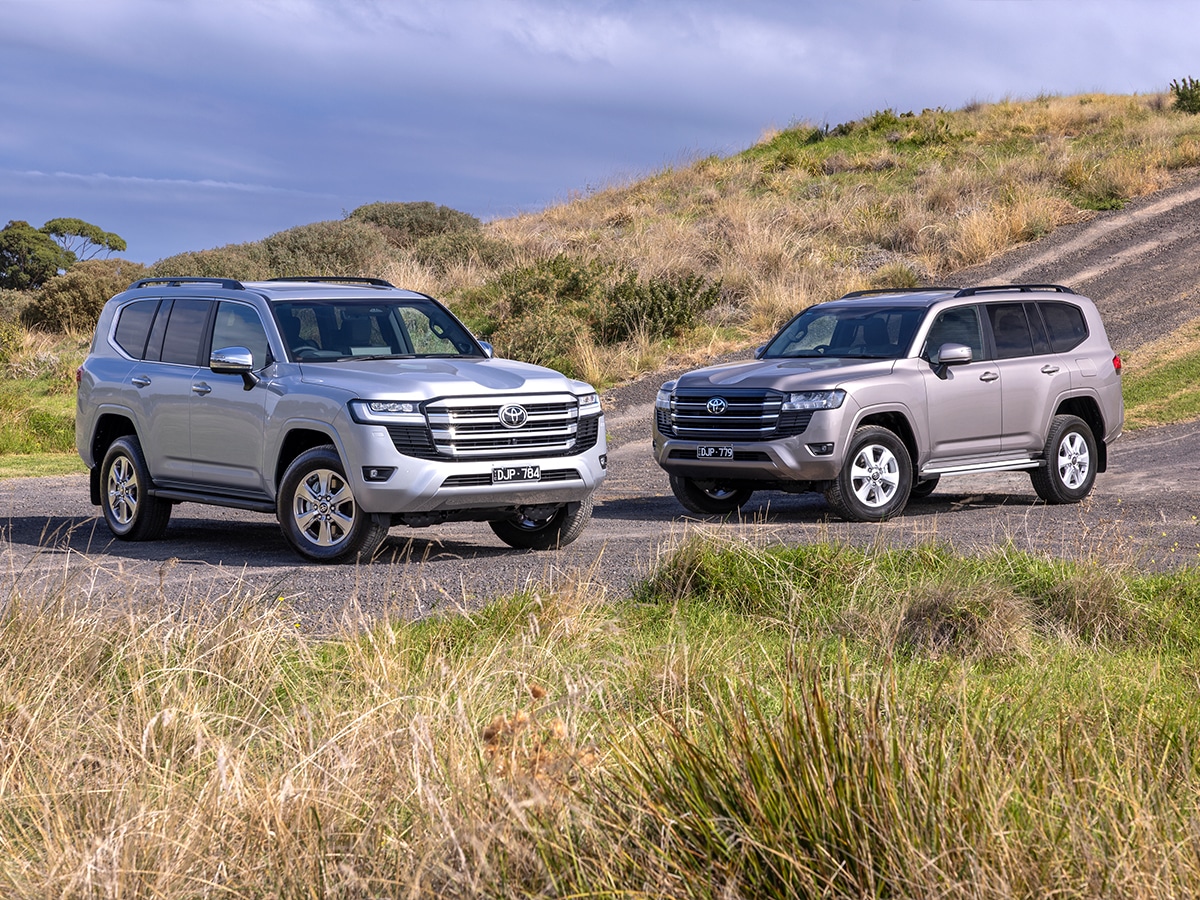 The existing 2026 Toyota LandCruiser 300 Series GXL Model