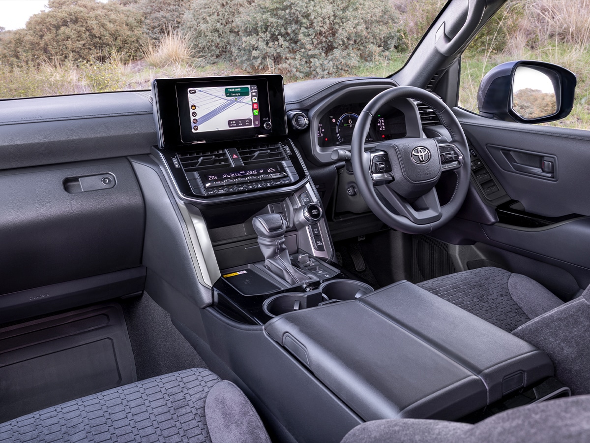 2026 Toyota LandCruiser 300 Series GXL Model Interior