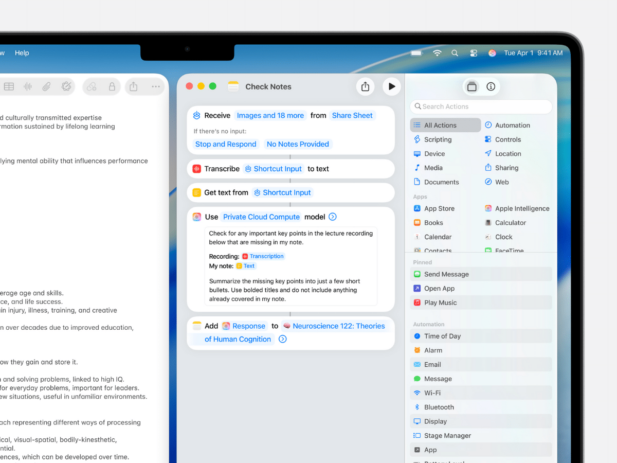 Apple Intelligence Gets An Upgrade
