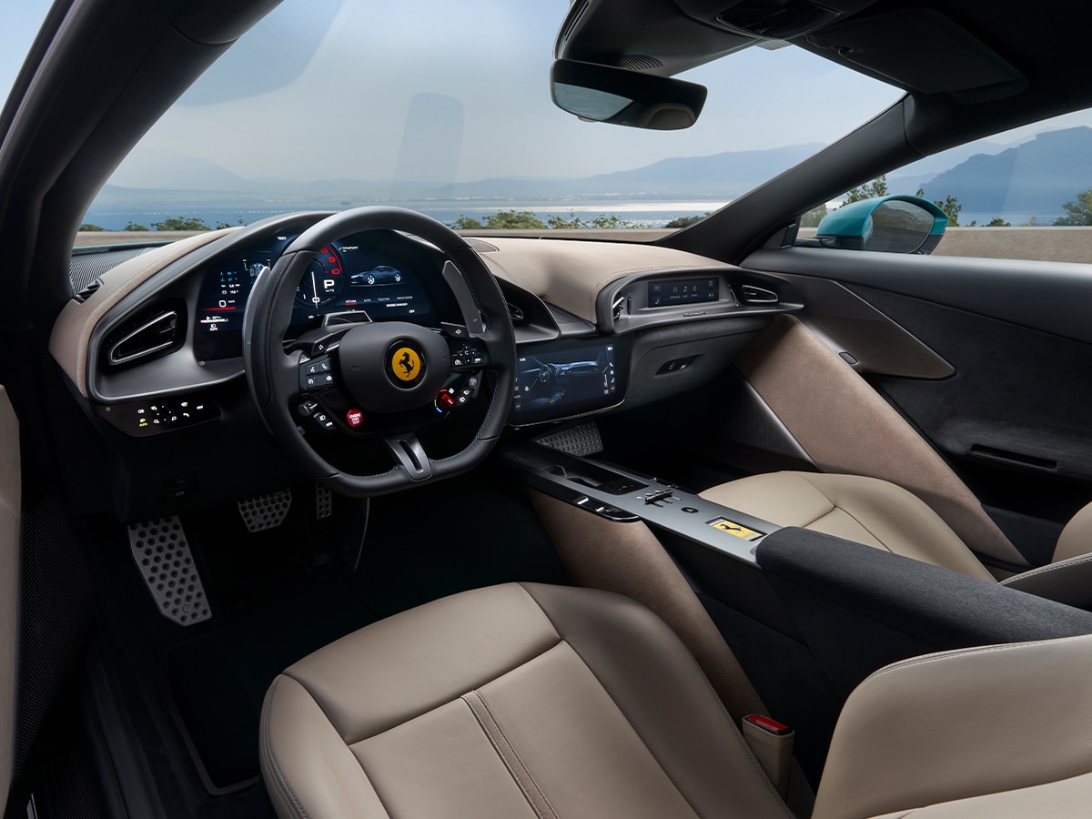 2026 ferrari amalfi 2026 Ferrari Amalfi Interior | Image: Ferrari
