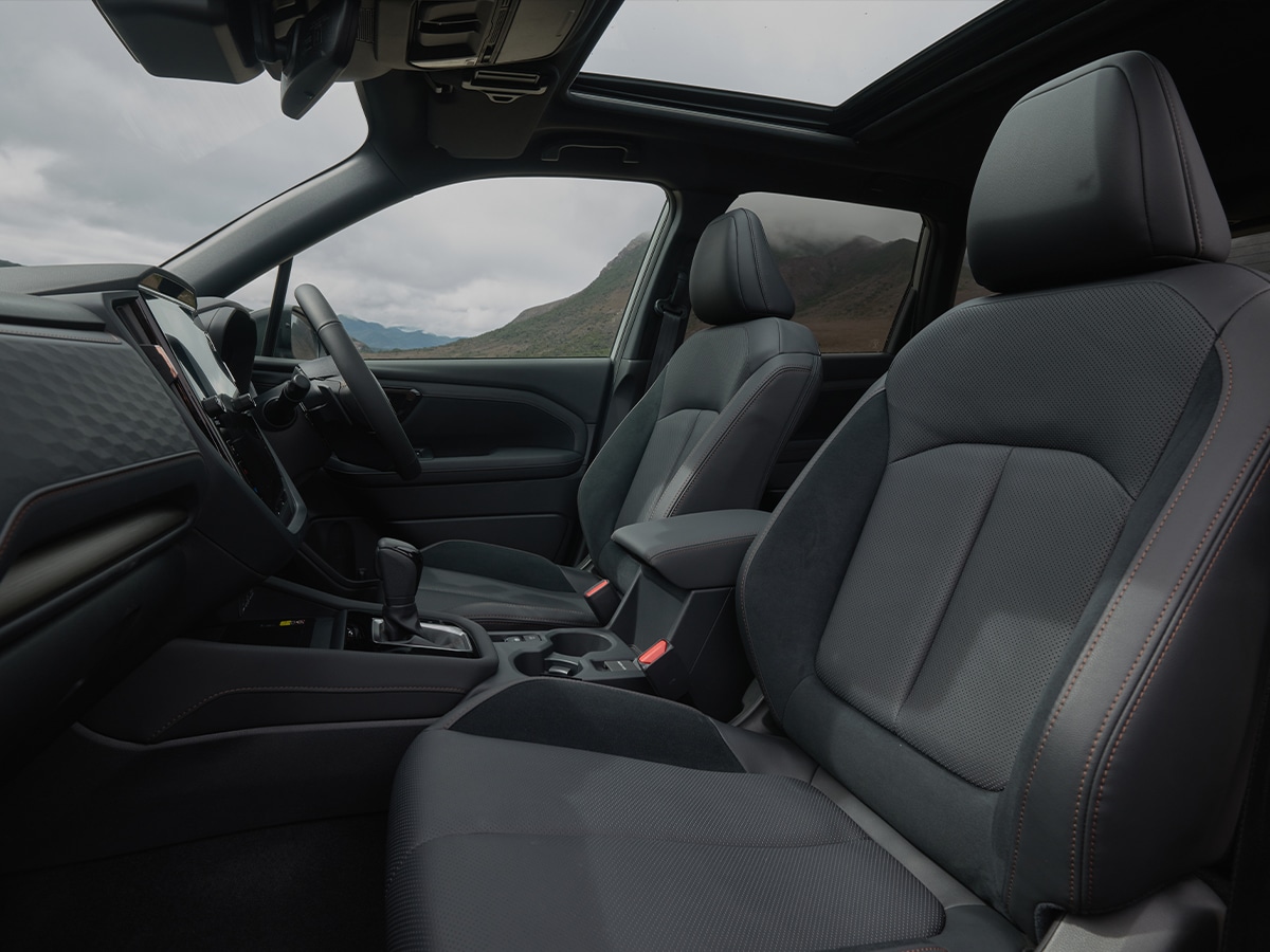 2026 subaru forester hybrid touring front seats