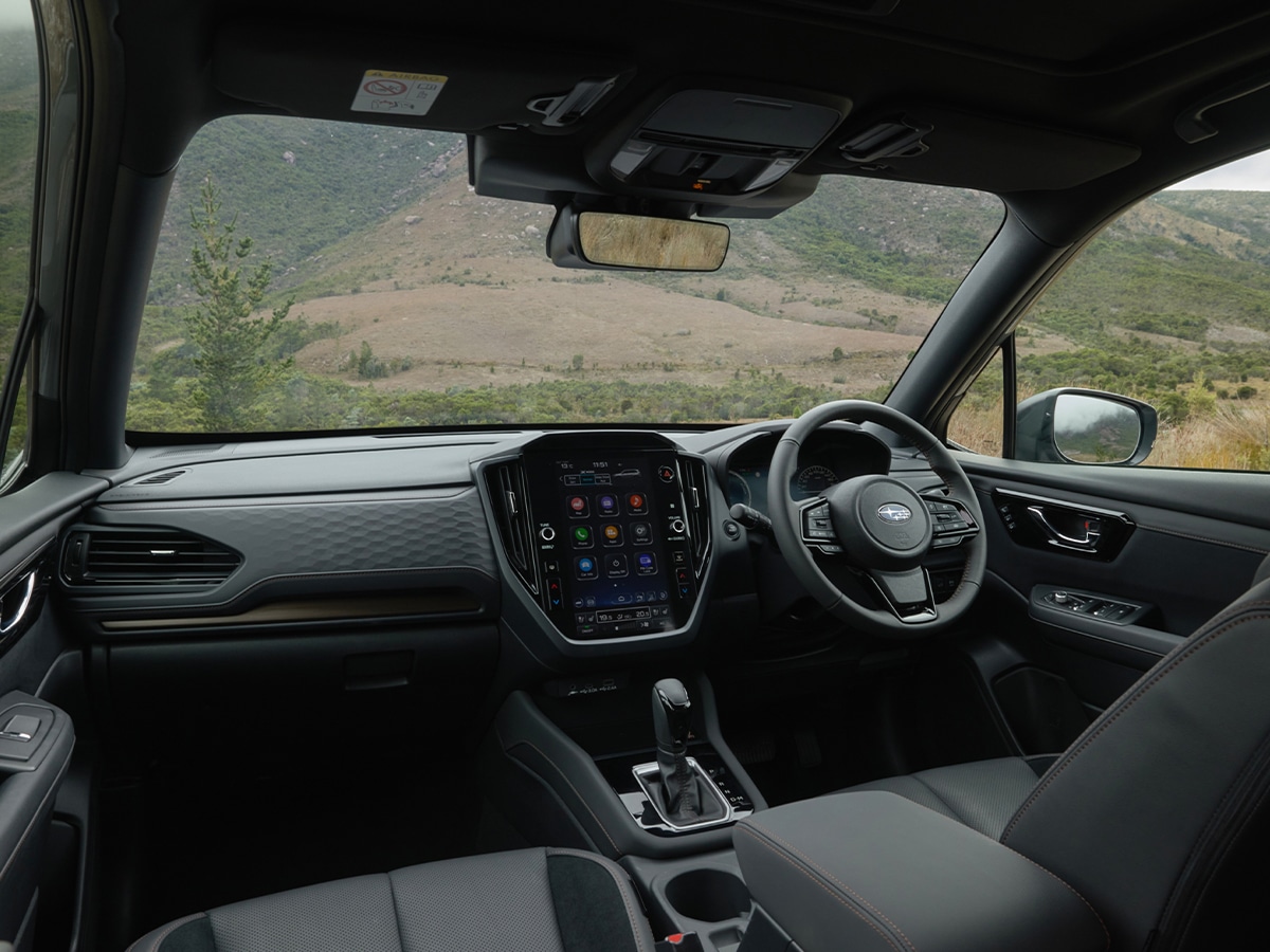 2026 subaru forester hybrid touring interior