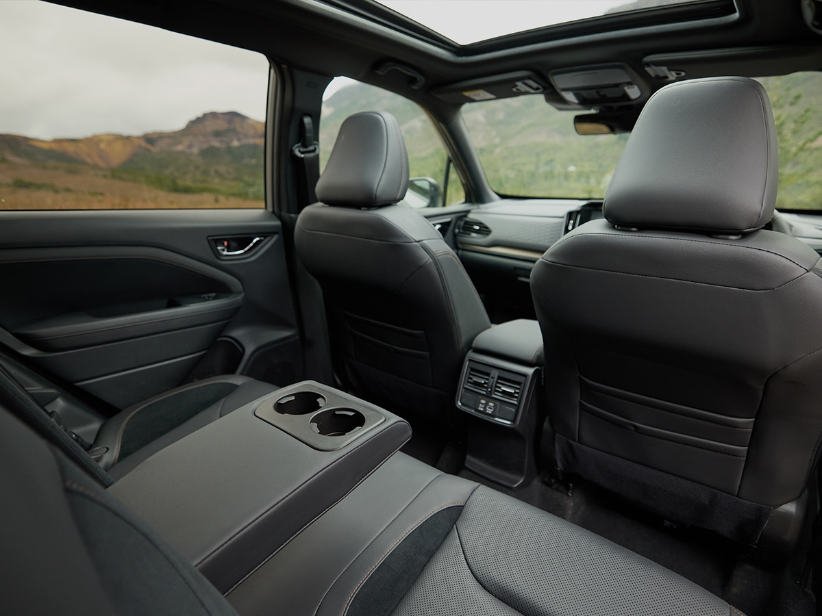 2026 subaru forester hybrid touring rear seats facing forward