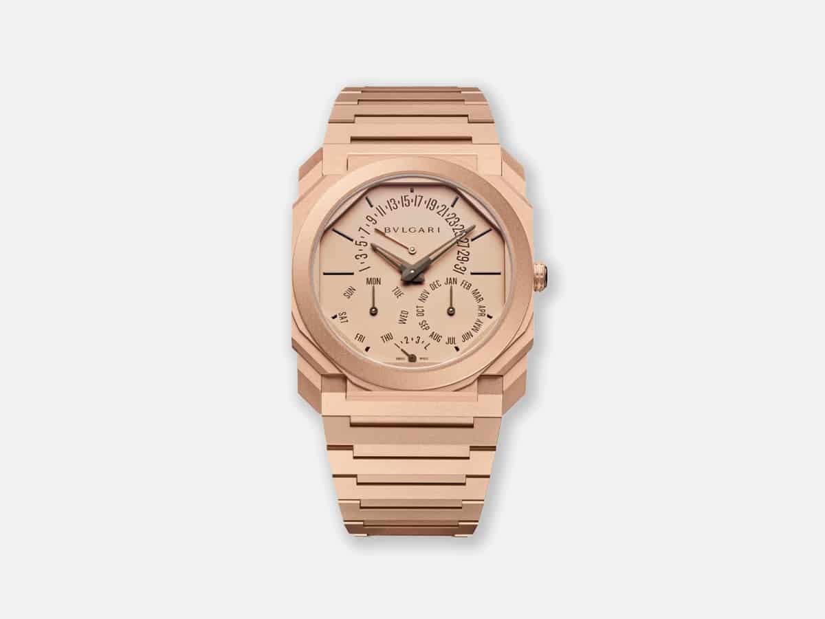 Bulgari Octo Finissimo Perpetual Calendar Rose Gold | Image: Bulgari