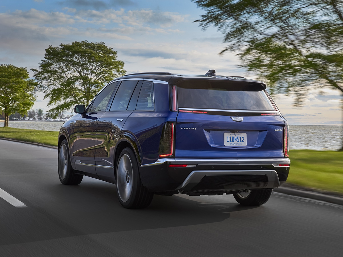 Cadillac vistiq on road 1