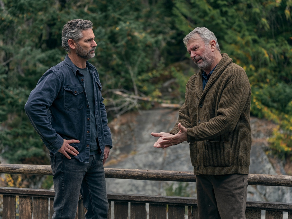 Eric Bana and Sam Neill in 'Untamed' (2025) | Image: Netflix