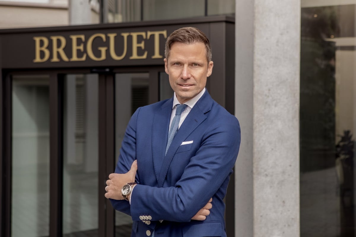 Breguet CEO Gregory Kissling | Image: Breguet