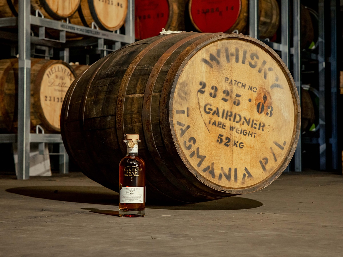 Hellyers Road American Oak 22 Year Old Single Cask 2325.03 | Image: Hellyers Road