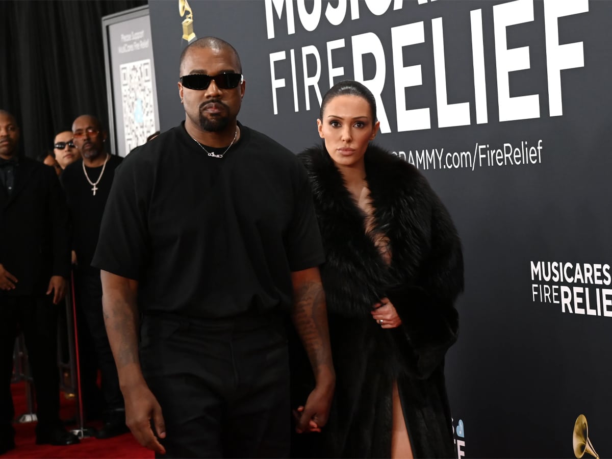 Kanye west and bianca censori