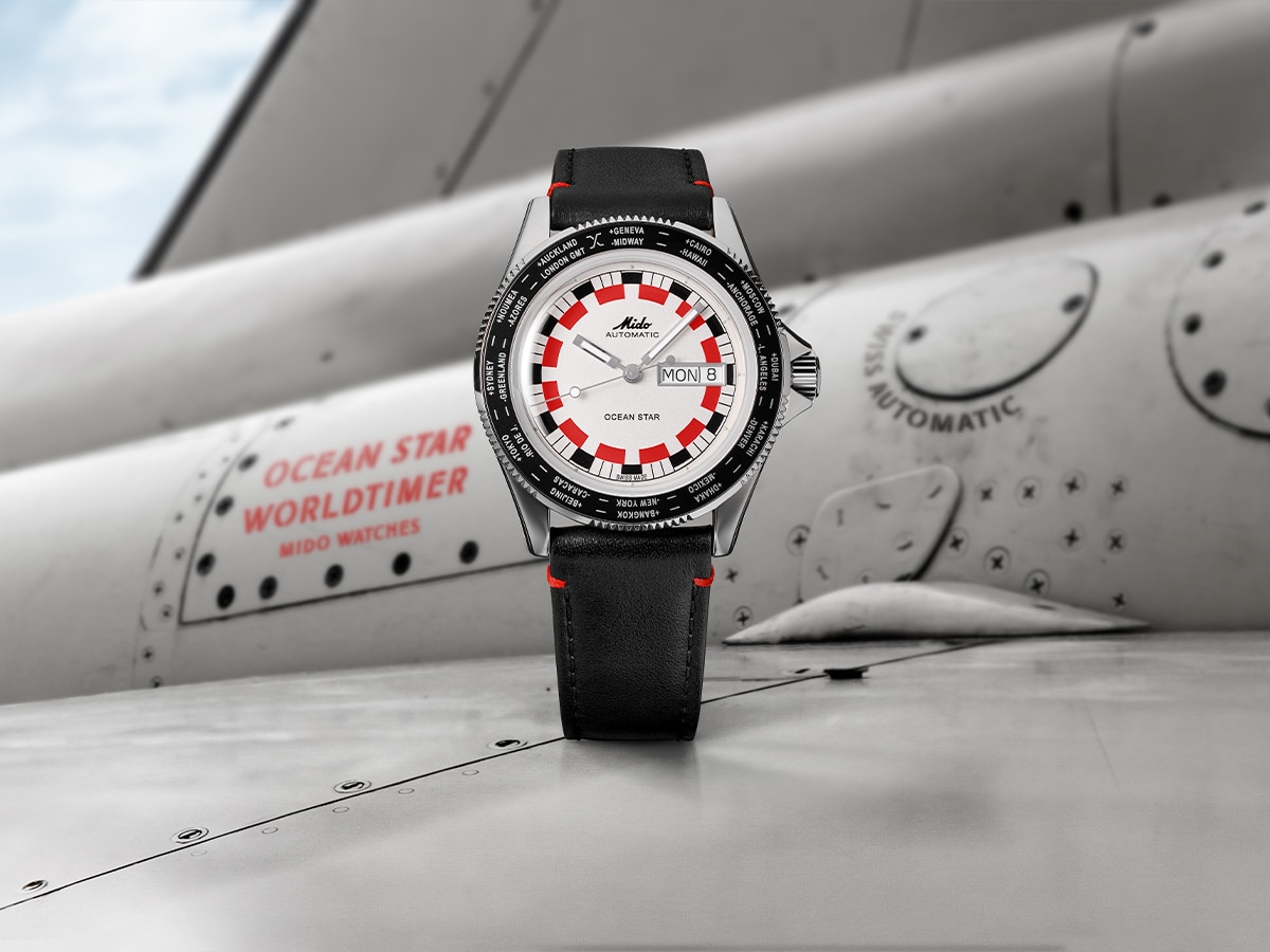 Mido Ocean Star Worldtimer M026.830.16.030.00 | Image: Mido