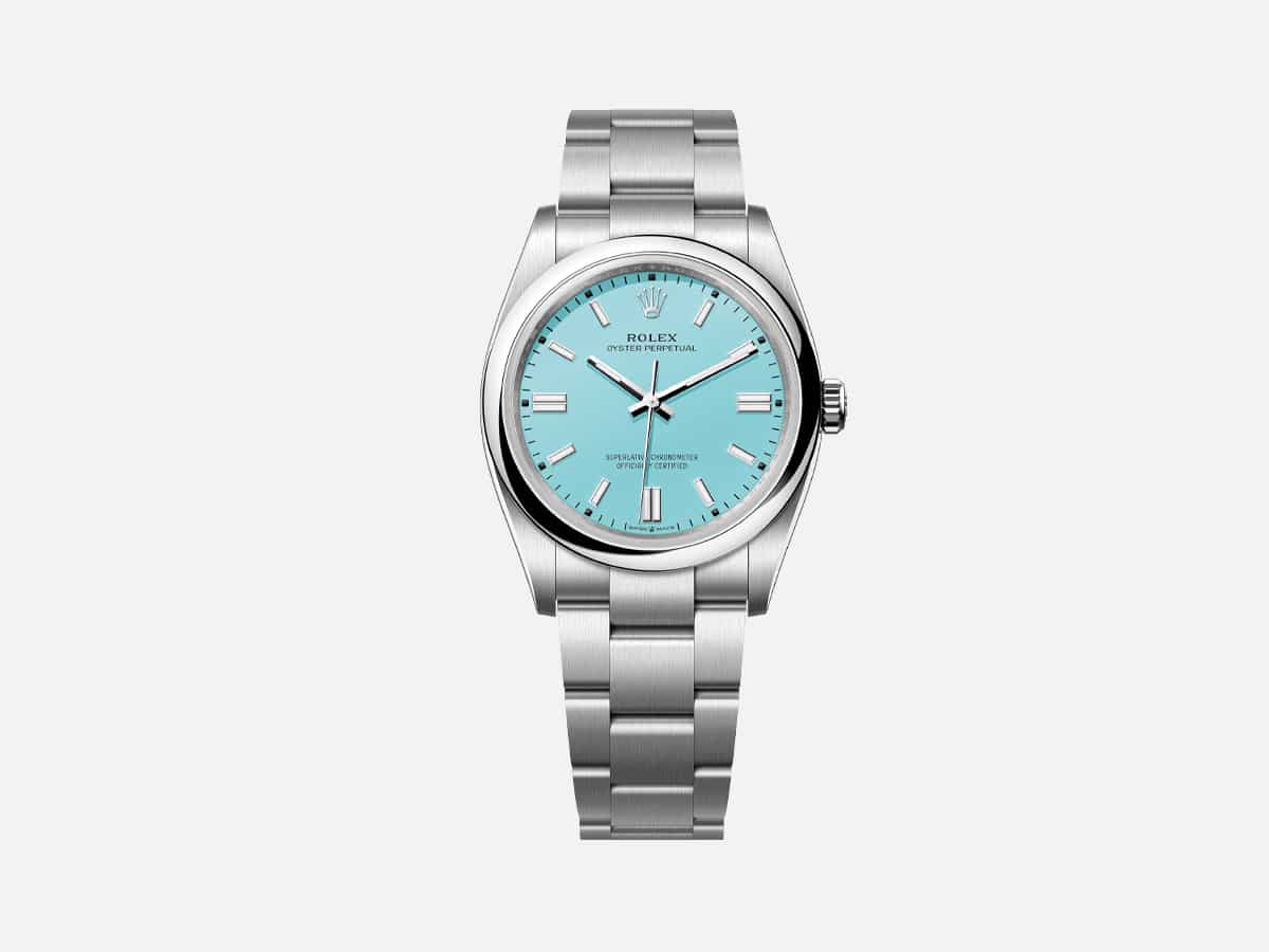 Rolex oyster perpetual 36 tiffany