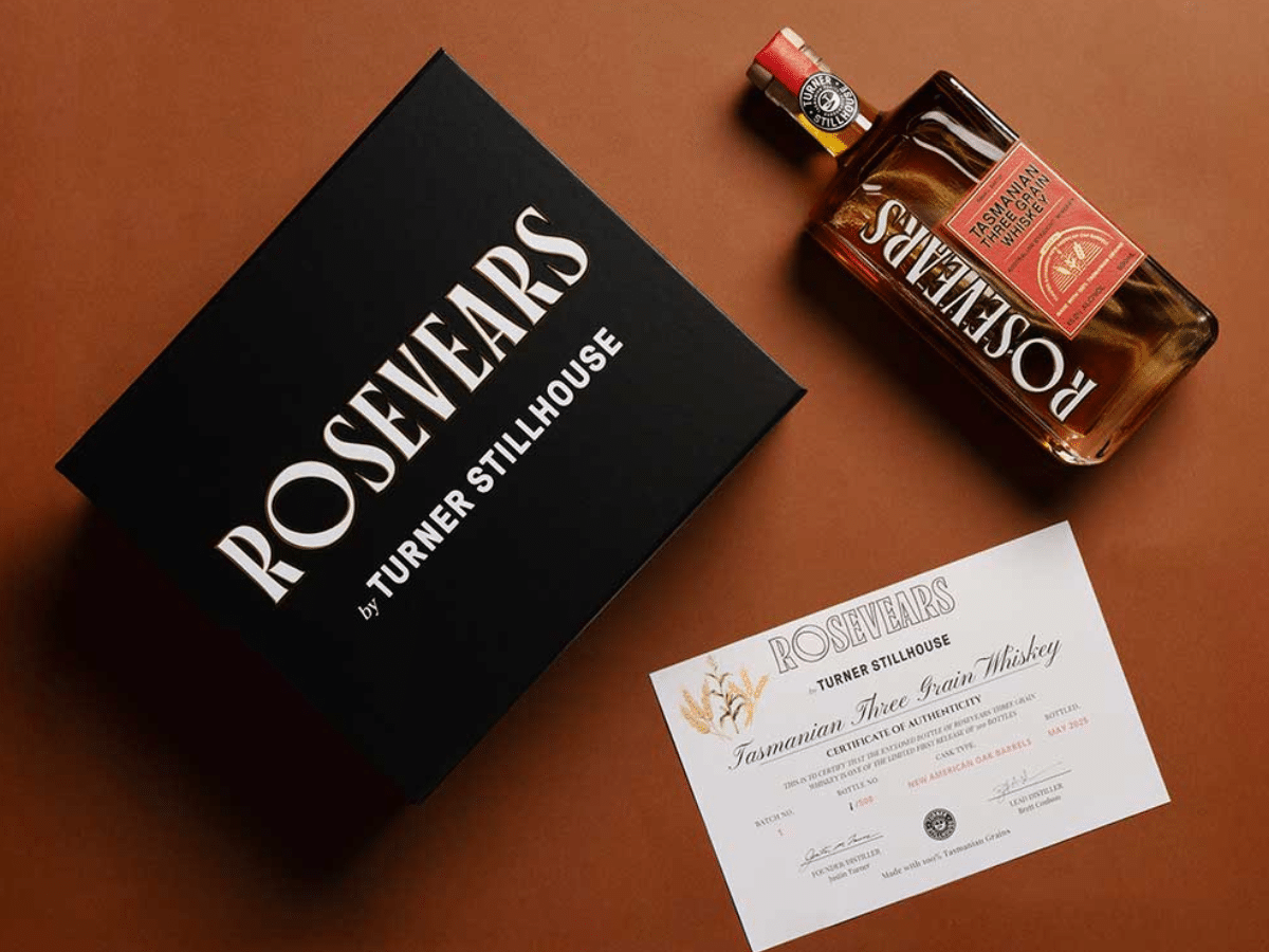 Rosevears Tasmanian Three Grain Whiskey
