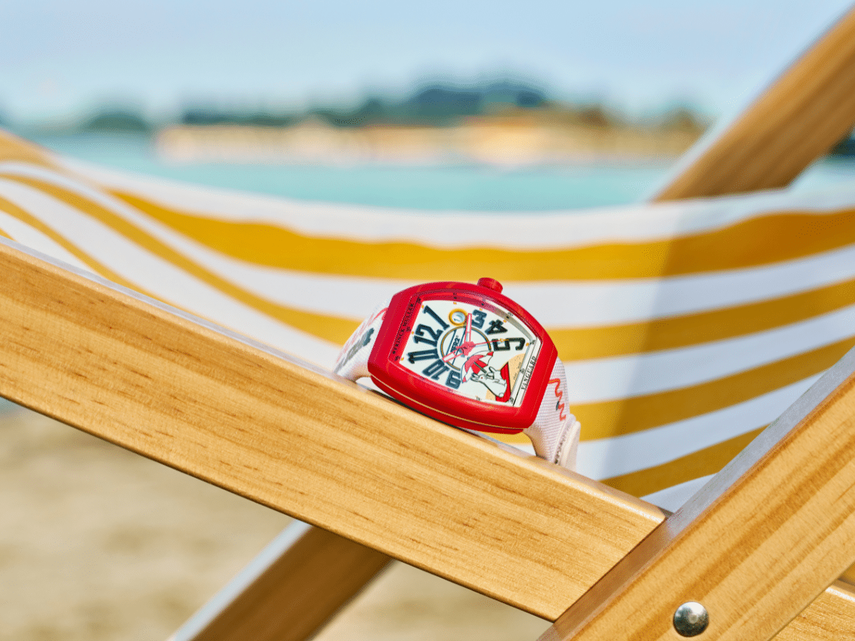 limited-edition #FR2NCK MULLER Vanguard timepiece | Image: Frank Muller