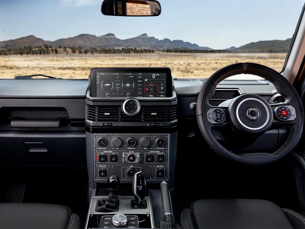 Quartermaster interior dashboard