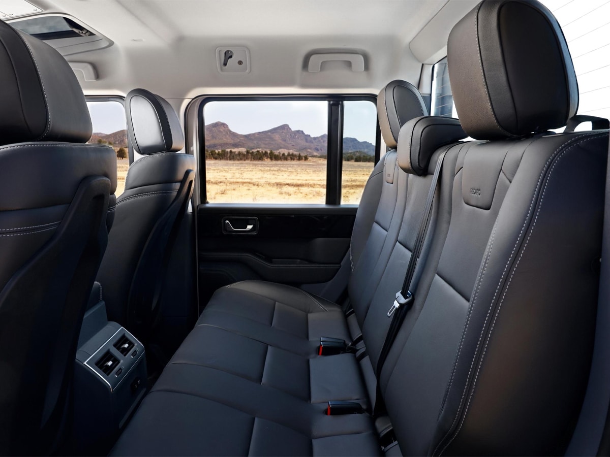 Quartermaster rear seats