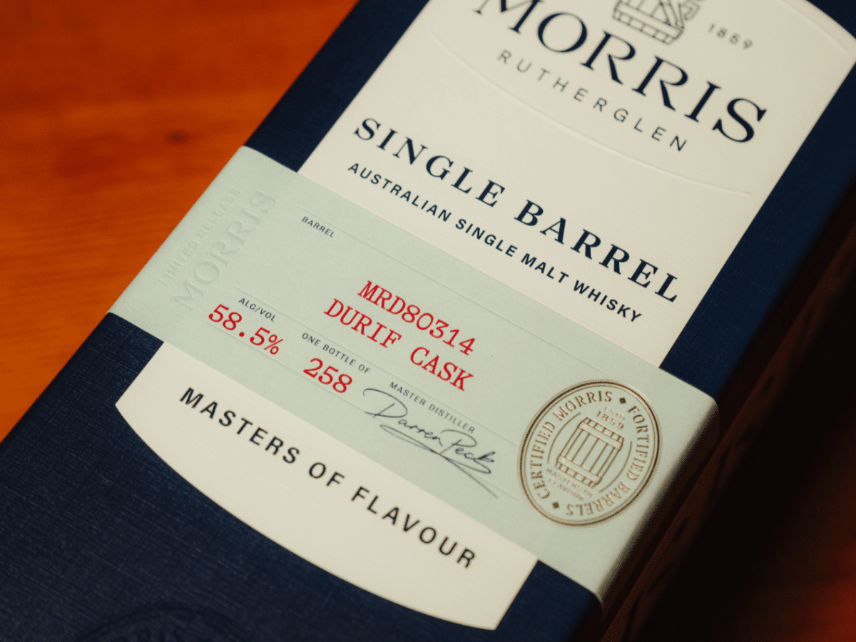 Rutherglen Morris Durif Single Barrel | Image: Morris of Rutherglen