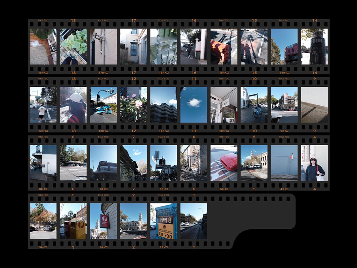 The Fujifilm X-Half App works to 'develop' your pictures | Image: Nick Hall/Man of Many