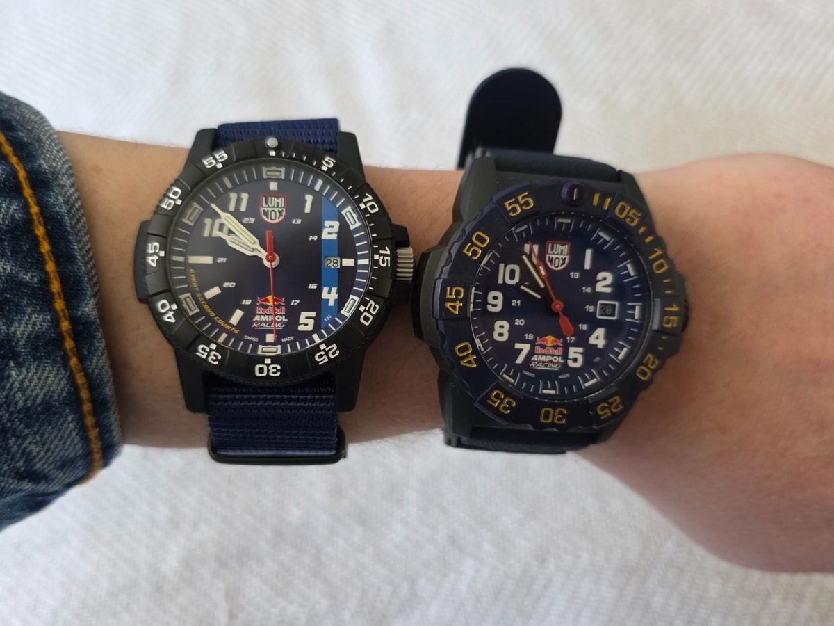 SEA Turtle Giant and Navy SEAL 3500 Series Red Bull Ampol Editions