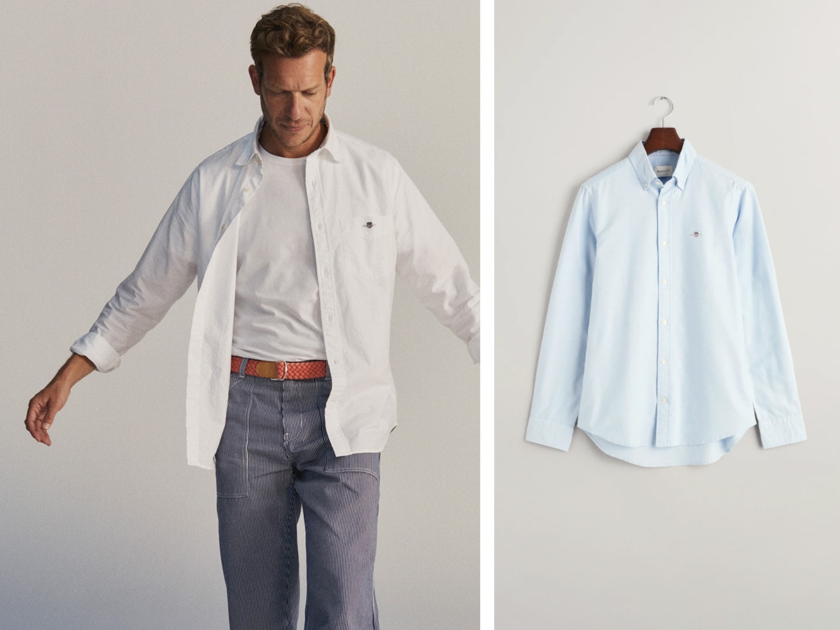 Regular Fit Classic Oxford Shirt | Image: Gant
