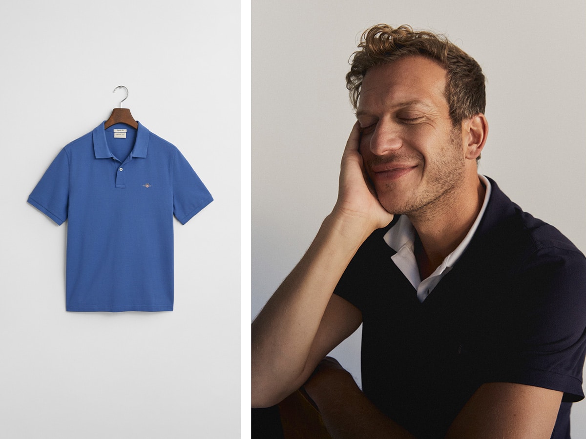 Regular Fit Shield Piqué Polo Shirt | Image: Gant