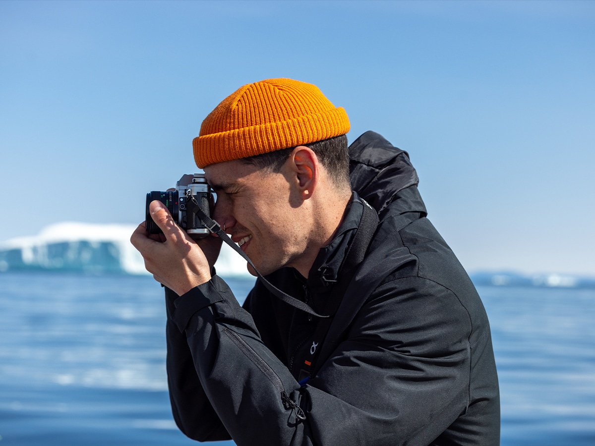 Nick Hall is a film photographer from Sydney, Australia | Image: Patrick O'Neil