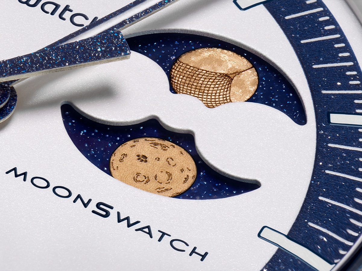 Omega x swatch mission to earthphase moonshine gold sub dial