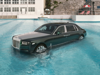 Rolls-Royce Just Dropped a $1 Million Phantom in a Pool to Mark its 100th Birthday
