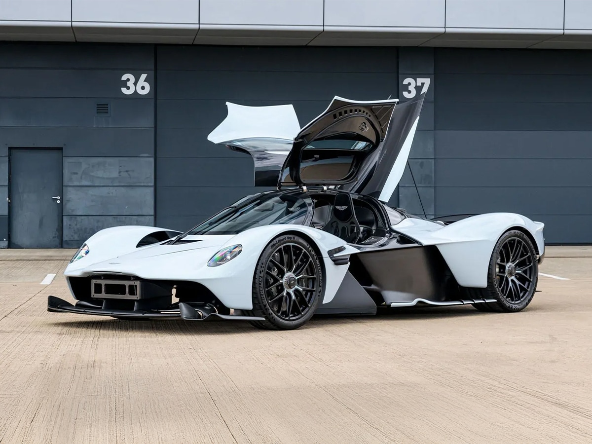 2023 aston martin valkyrie from the collection of daniel ricciardo image supplied broad arrow auctions front three quarter 1