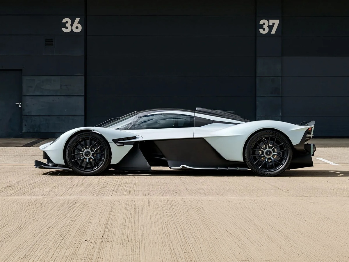 2023 aston martin valkyrie from the collection of daniel ricciardo image supplied broad arrow auctions side on