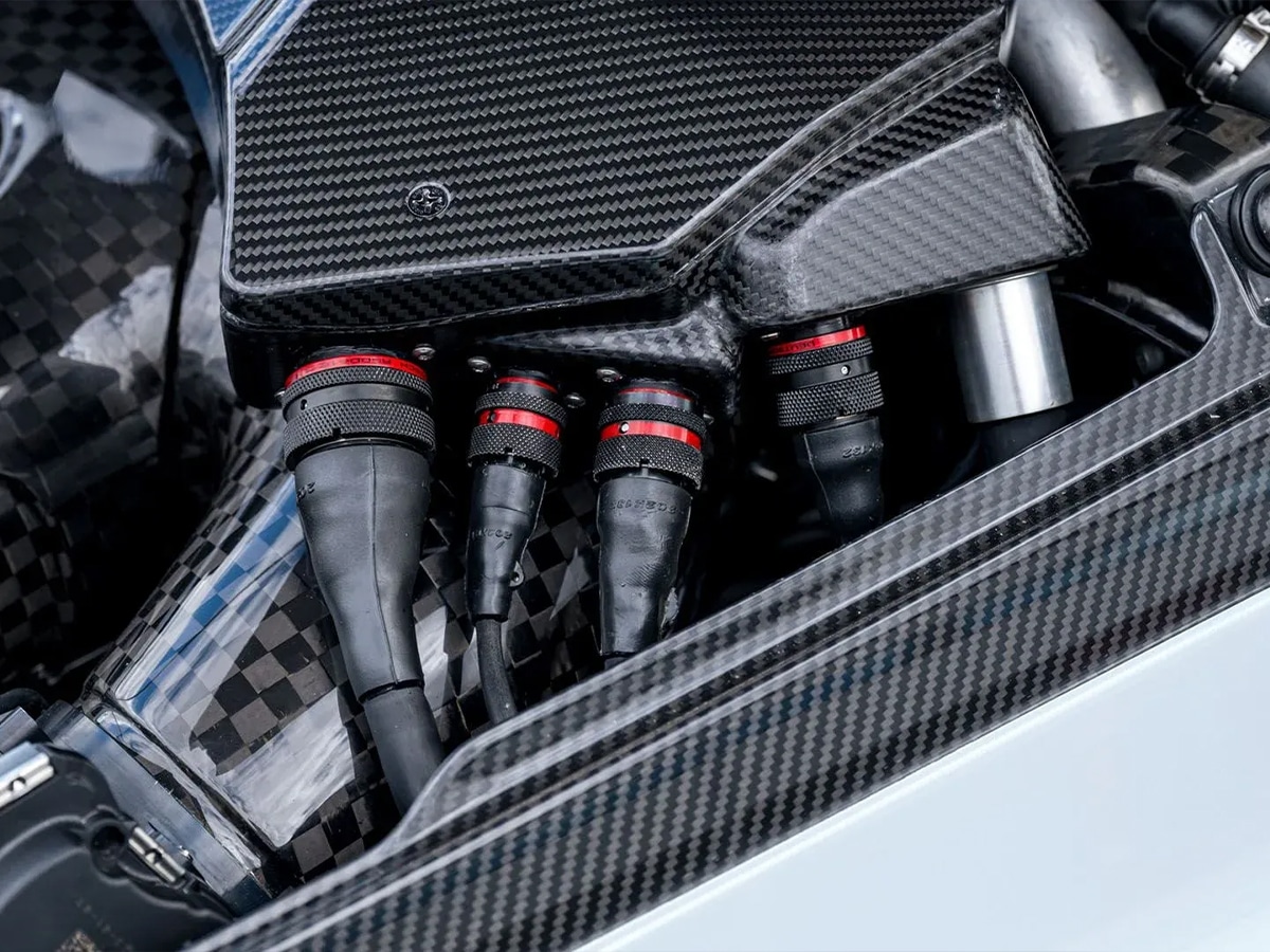 2023 aston martin valkyrie from the collection of daniel ricciardo engine bay 2