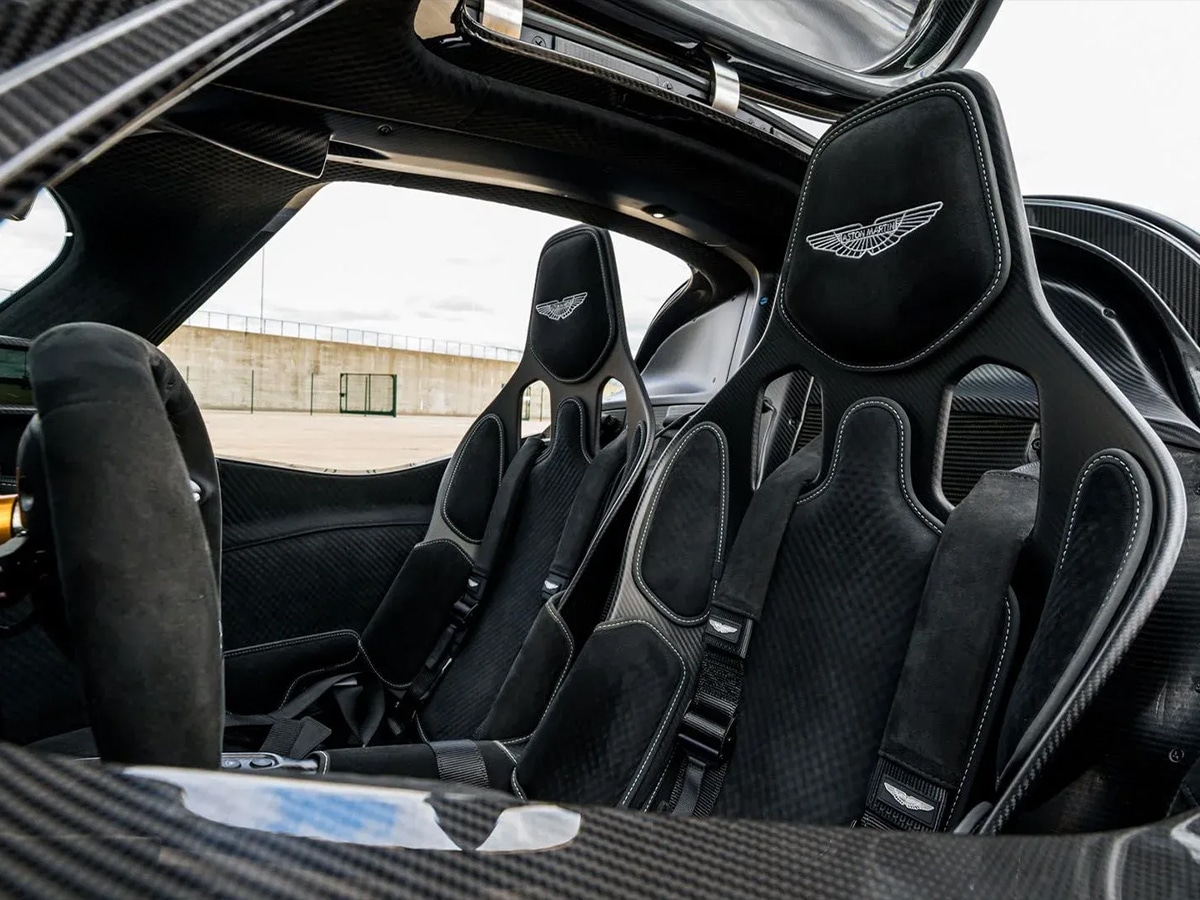 2023 aston martin valkyrie from the collection of daniel ricciardo interior 3