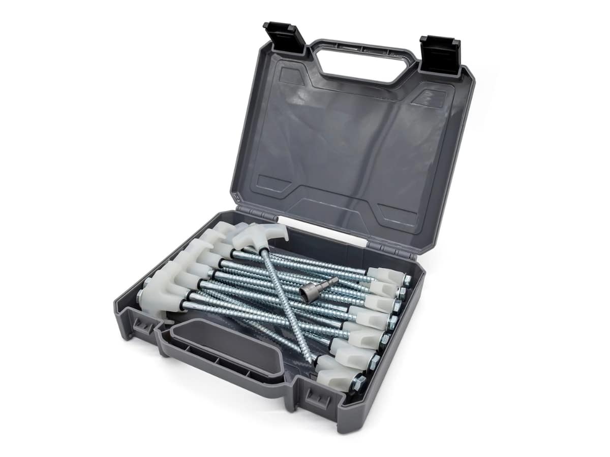 Aussie traveller glow in the dark screw in peg set