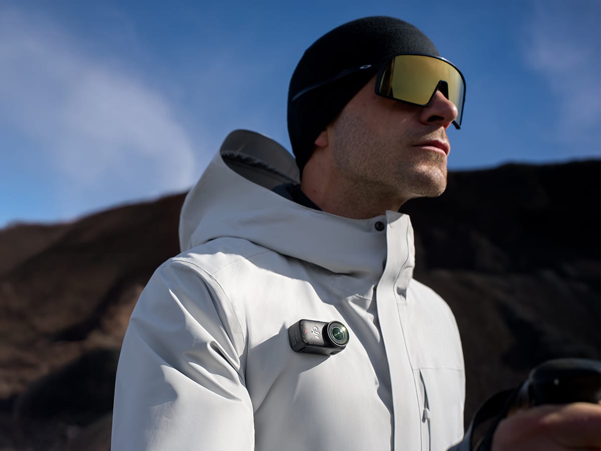 Dji osmo nano on chest