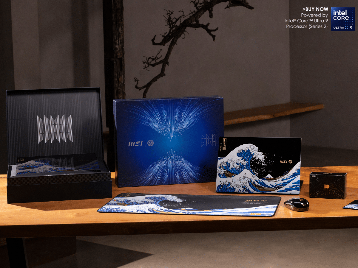 MSI Prestige 13 AI+ Ukiyo-e Edition | Image: MSI