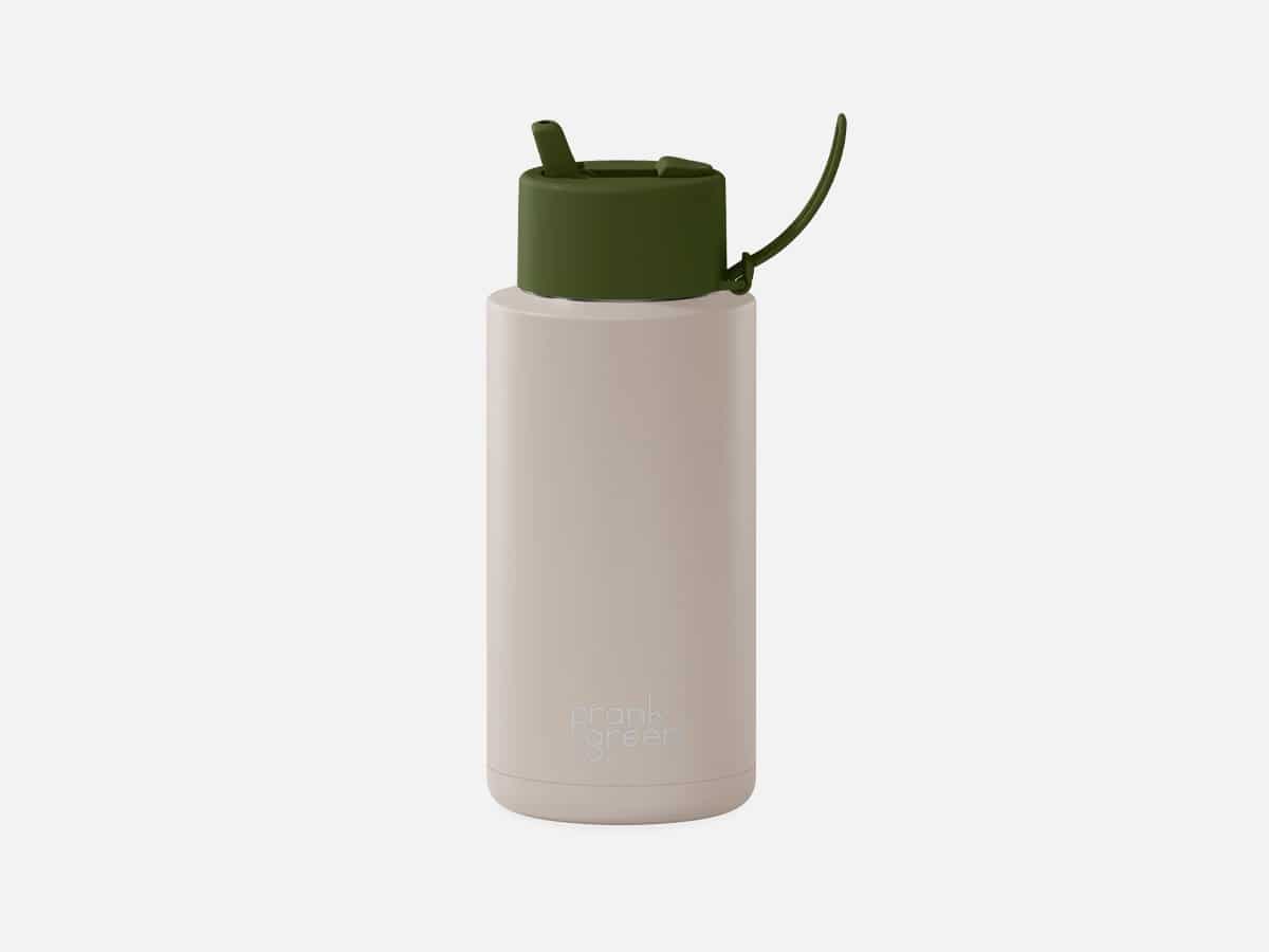 Frank green drink bottle with straw lid