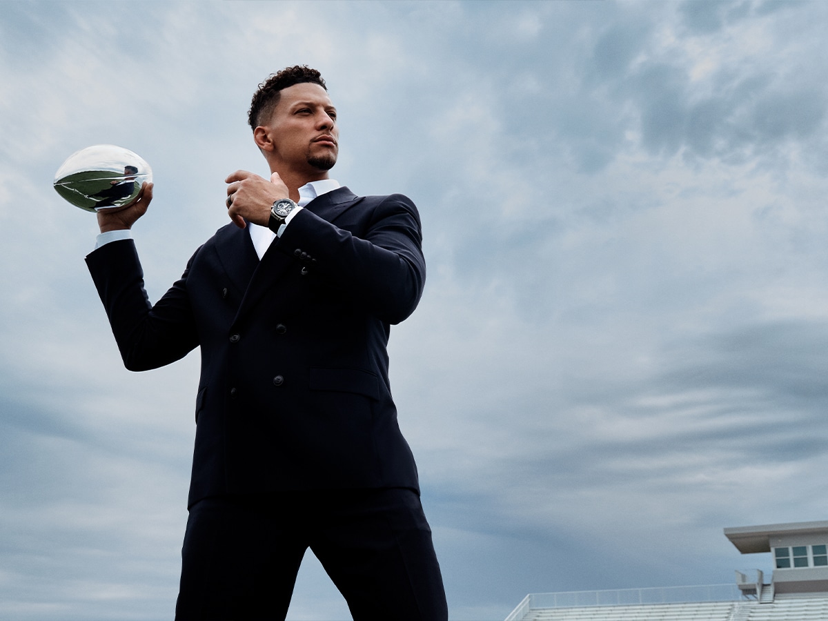 Super Bowl Champion Patrick Mahomes joins Hublot | Image: Hublot