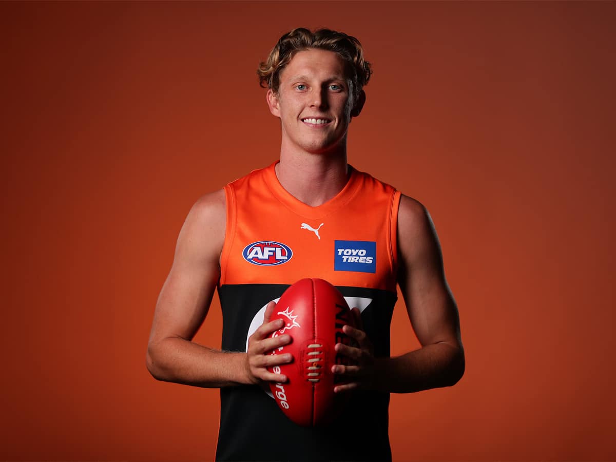 GWS Giants player Lachie Whitfield | Image: Giants