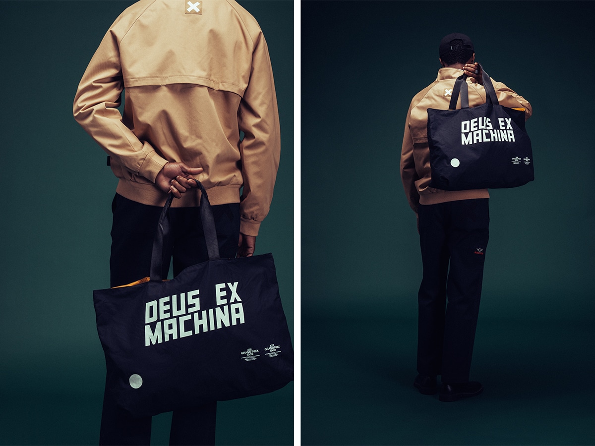 Mini jcw and deus ex machina clothing 2