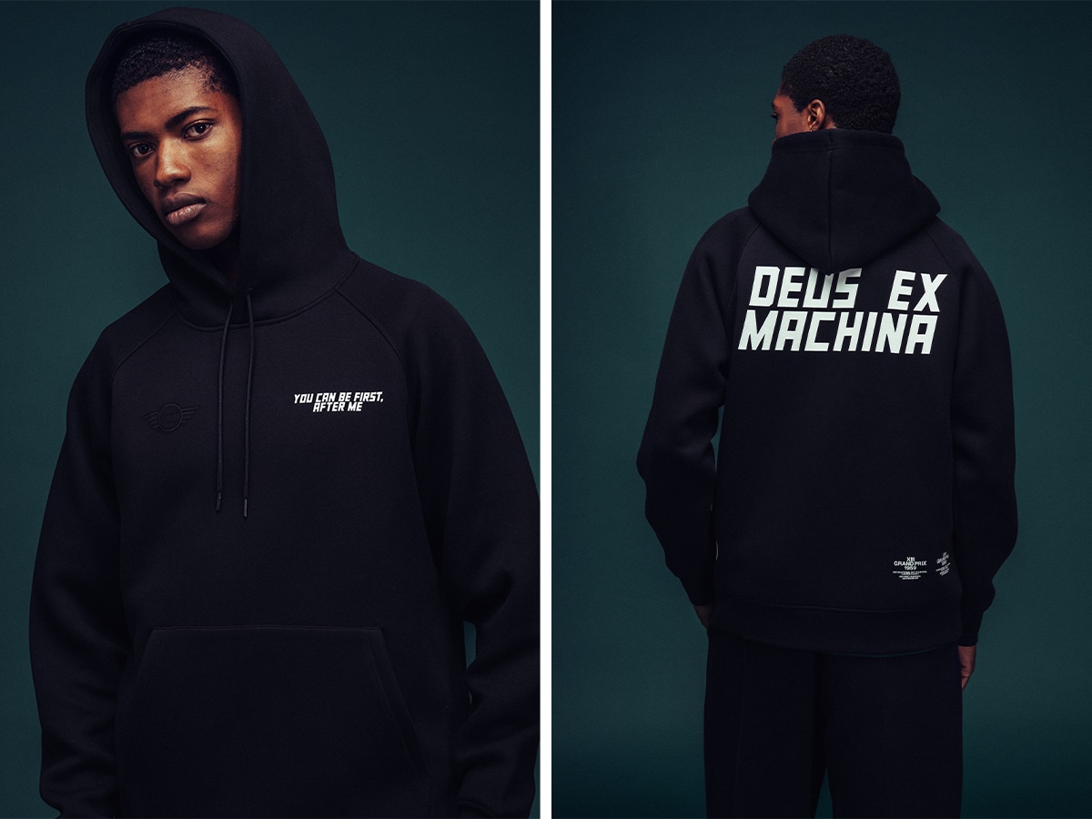 Mini jcw and deus ex machina clothing 8