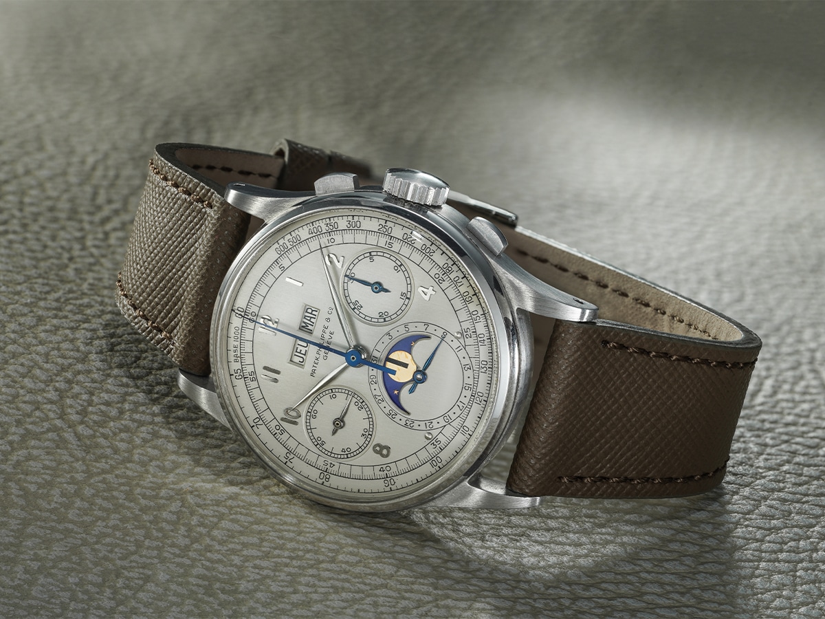 The First Stainless-Steel Patek Philippe Perpetual Calendar Chronograph is Headed to Auction