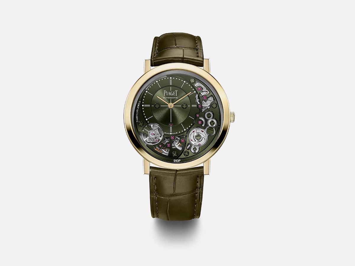 Piaget Altiplano 910P Khaki Green | Image: Piaget